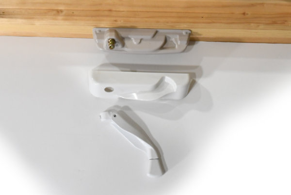 Awning Operator with the cover and handle removed